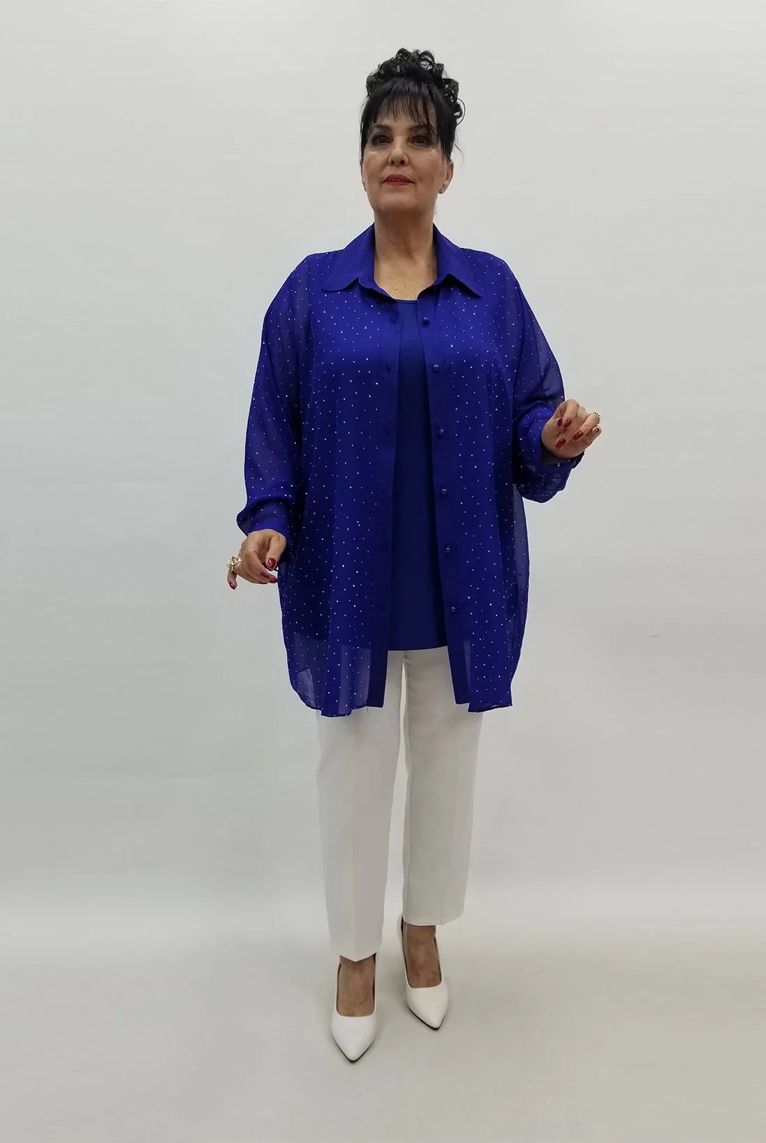 Miraggio Büyük Beden Takım 99549 SAKS