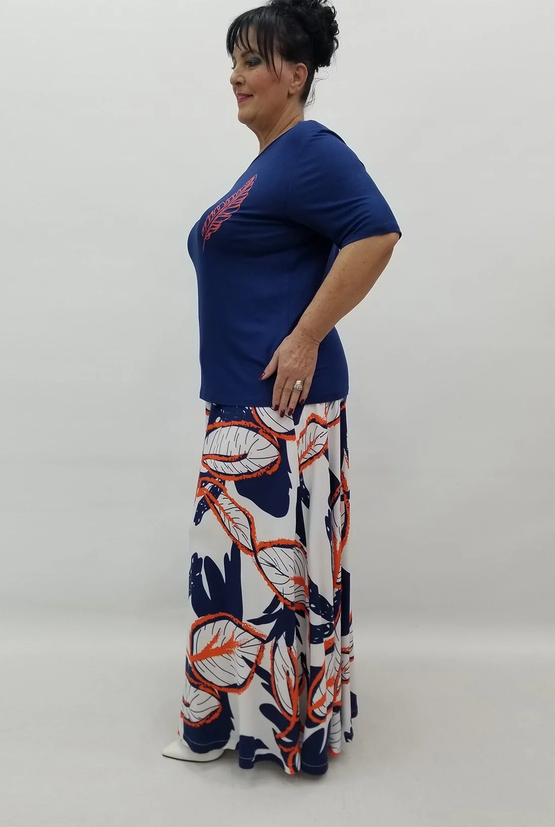 Miraggio Büyük Beden Takım 99576 İNDİGO