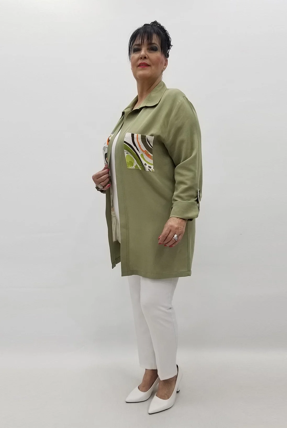 Miraggio Büyük Beden Takım 99613 HAKİ