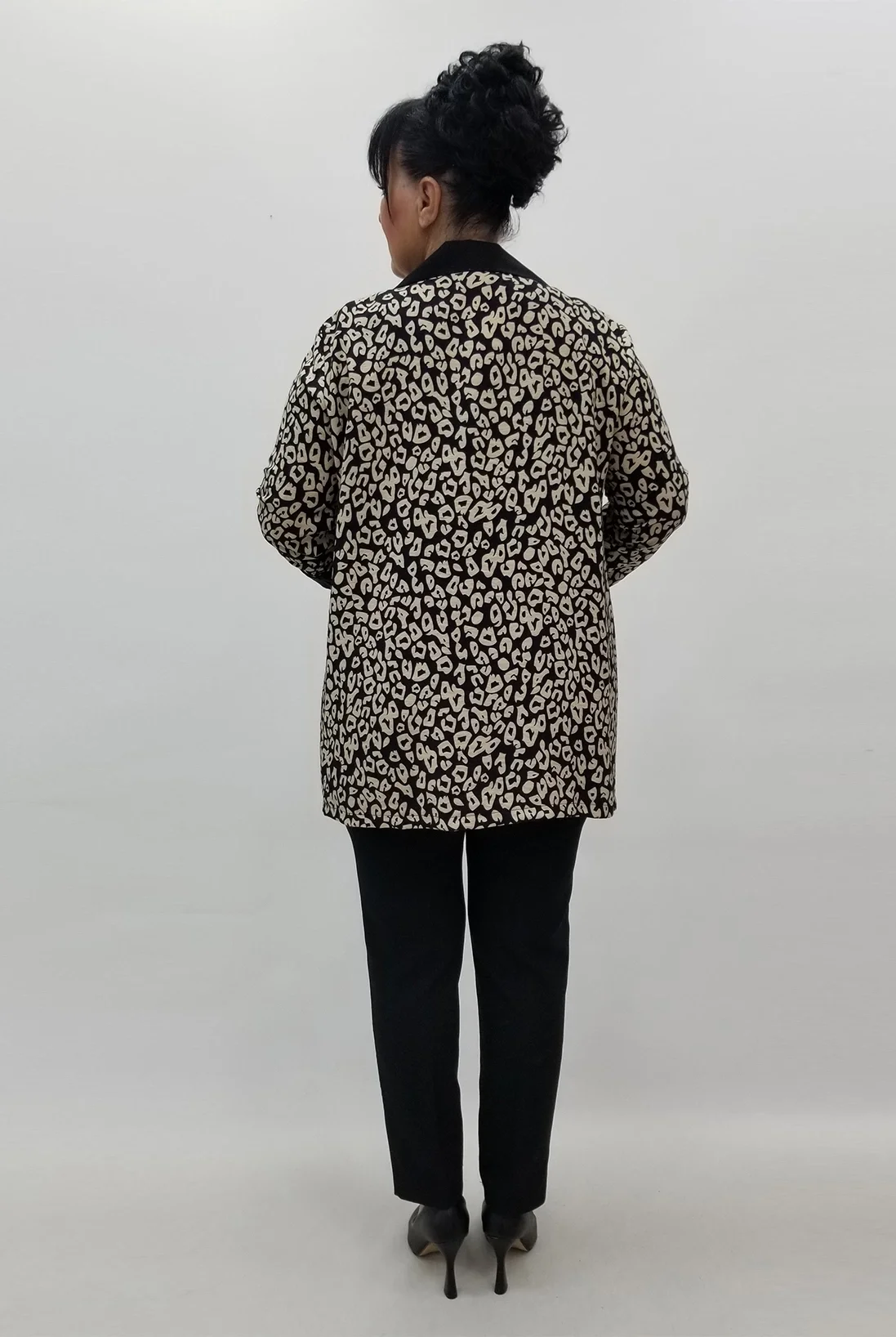 Miraggio Büyük Beden Takım 99620 SİYAH/BEJ