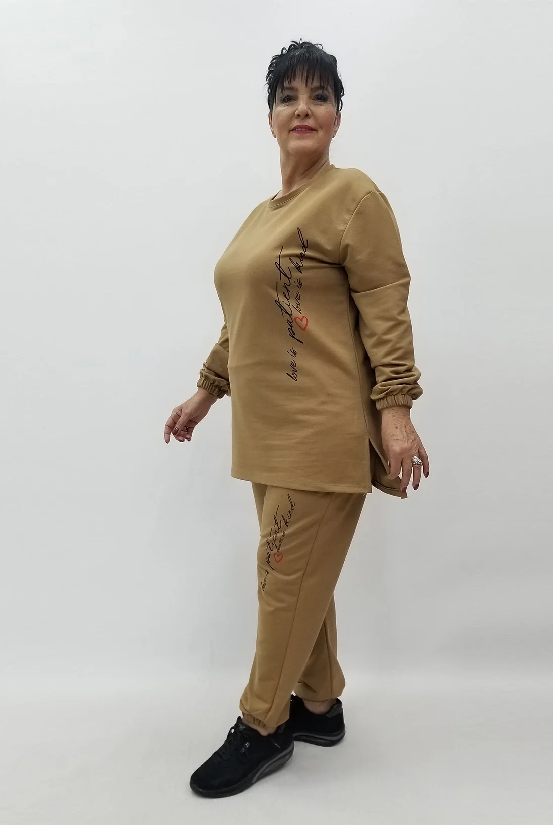 Miraggio Büyük Beden Takım 99658 BEJ