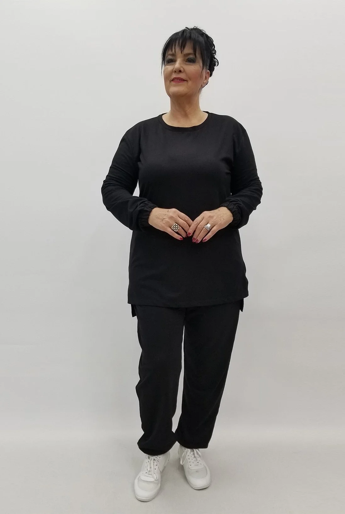 Miraggio Büyük Beden Takım 99659 SİYAH