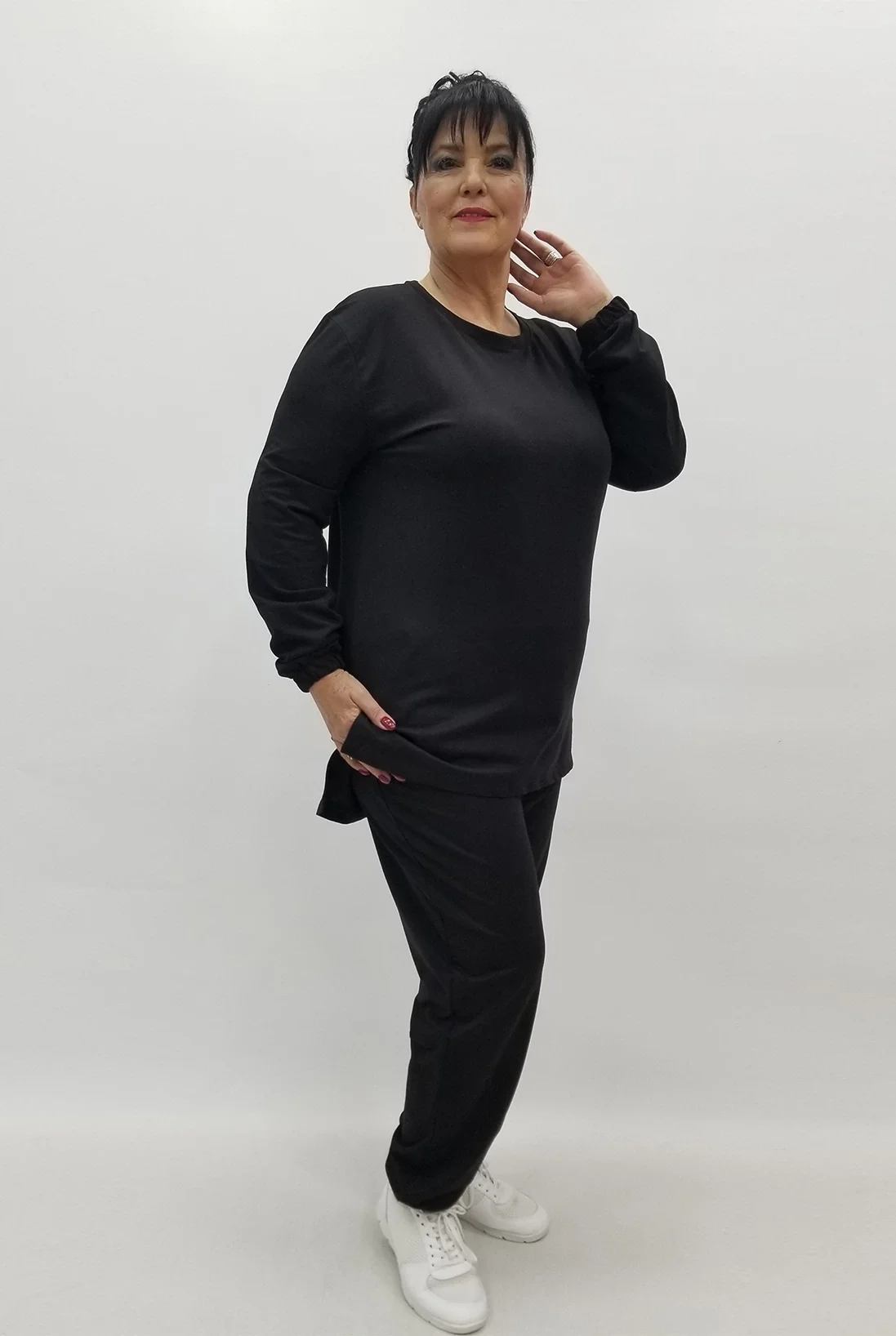 Miraggio Büyük Beden Takım 99659 SİYAH