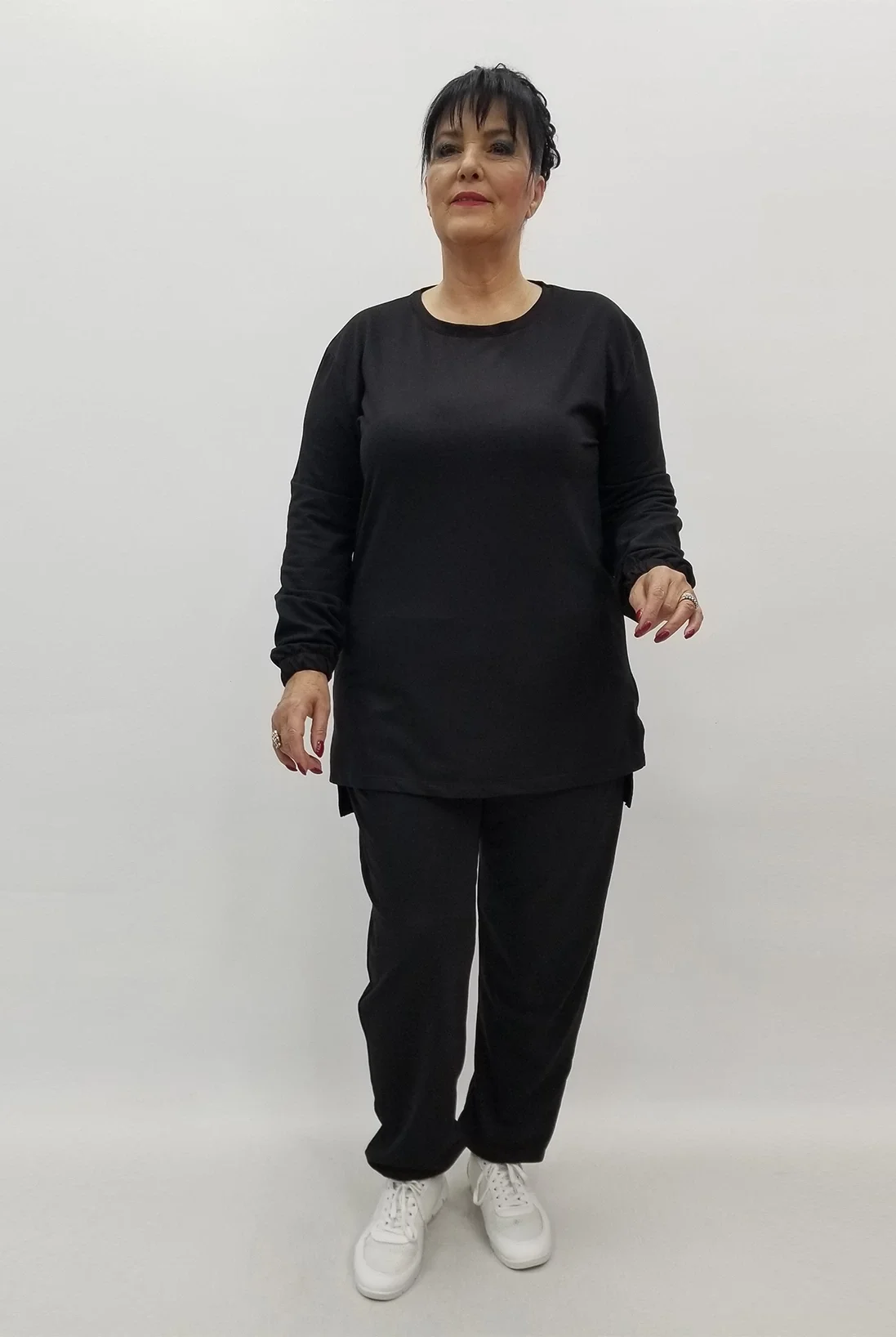 Miraggio Büyük Beden Takım 99659 SİYAH