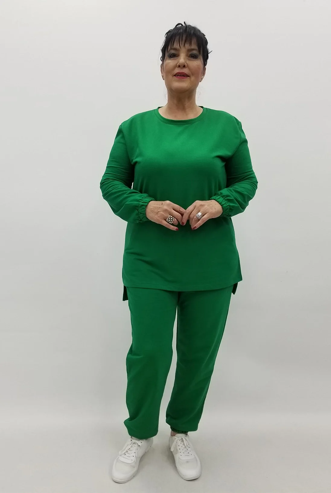 Miraggio Büyük Beden Takım 99659 YEŞİL