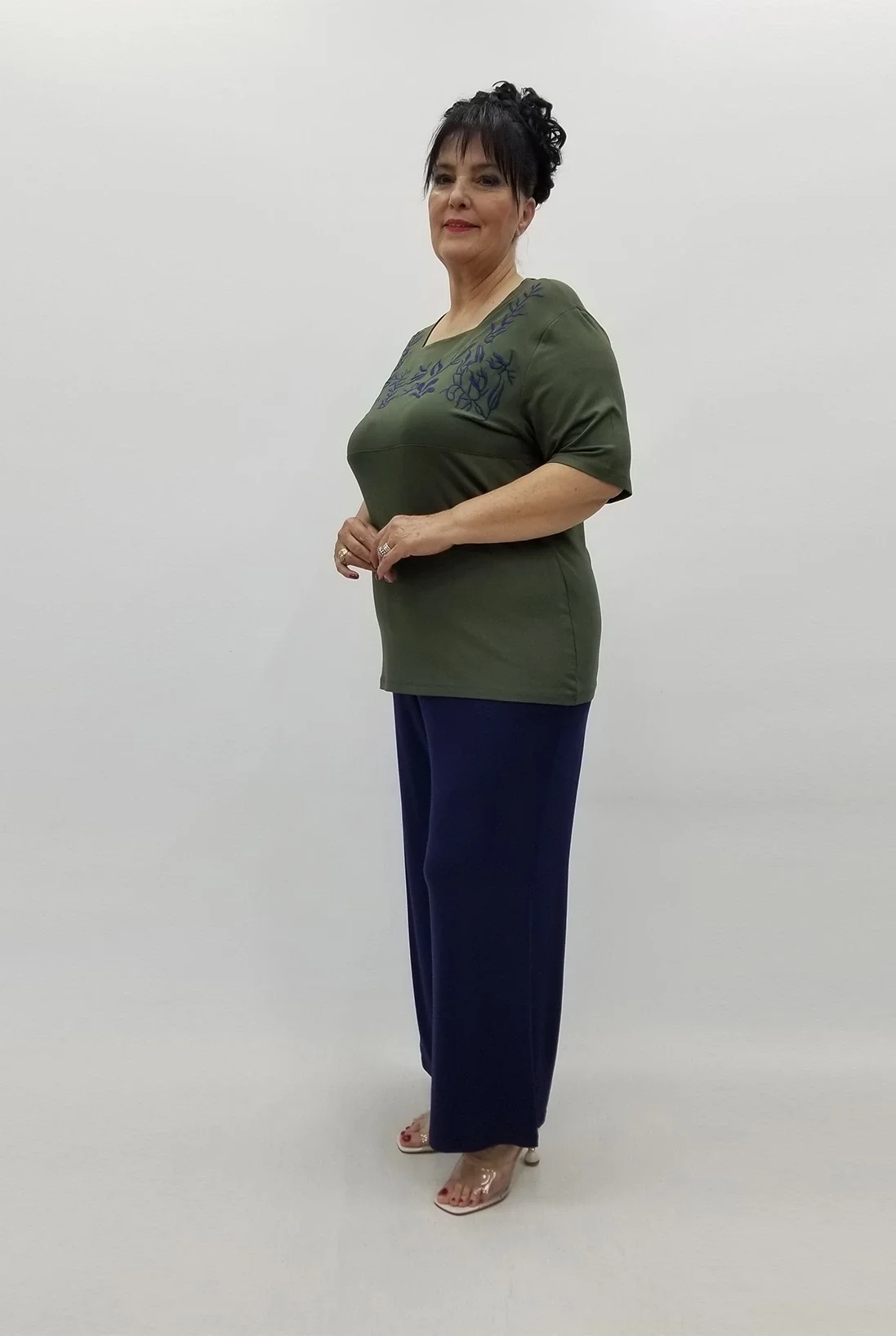 Miraggio Büyük Beden Takım 99731 HAKİ