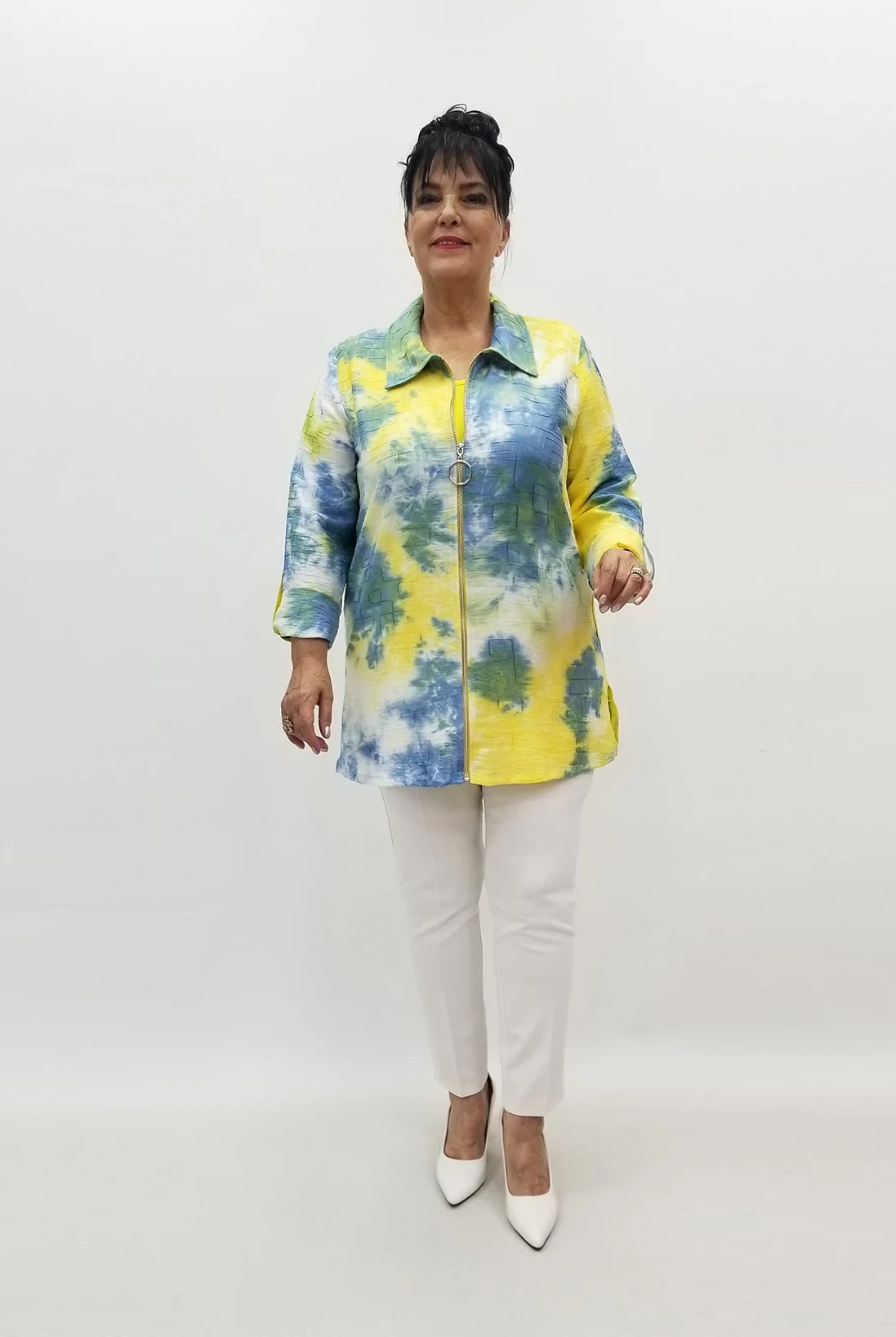 Miraggio Büyük Beden Takım 99735 SARI