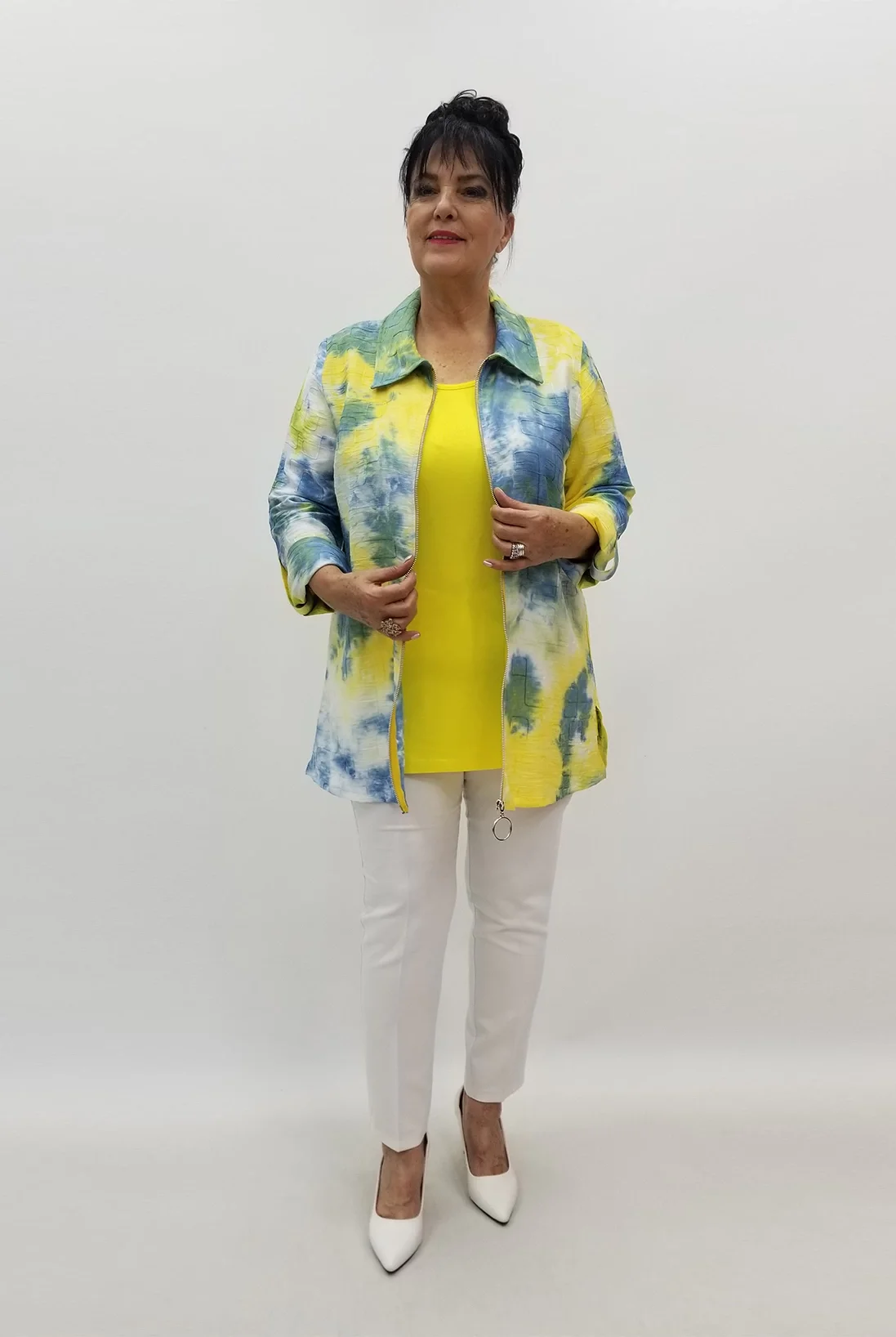 Miraggio Büyük Beden Takım 99735 SARI