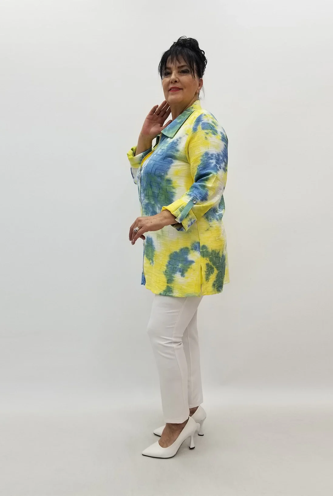 Miraggio Büyük Beden Takım 99735 SARI