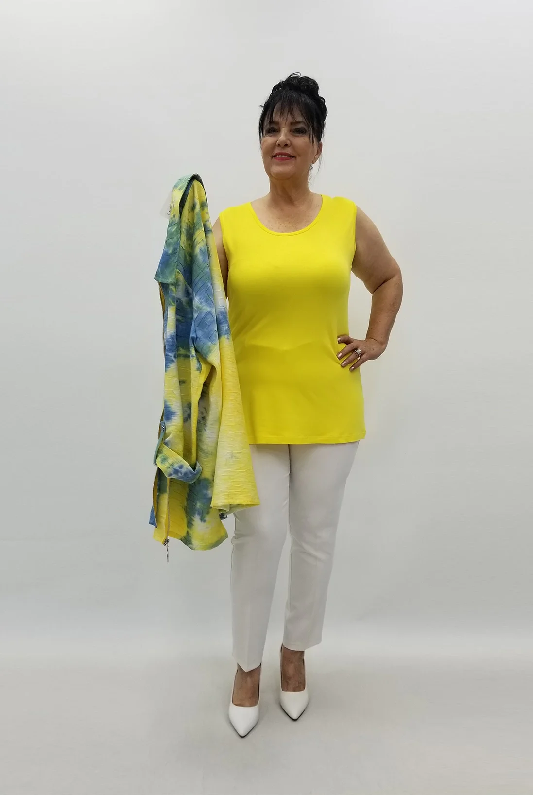 Miraggio Büyük Beden Takım 99735 SARI