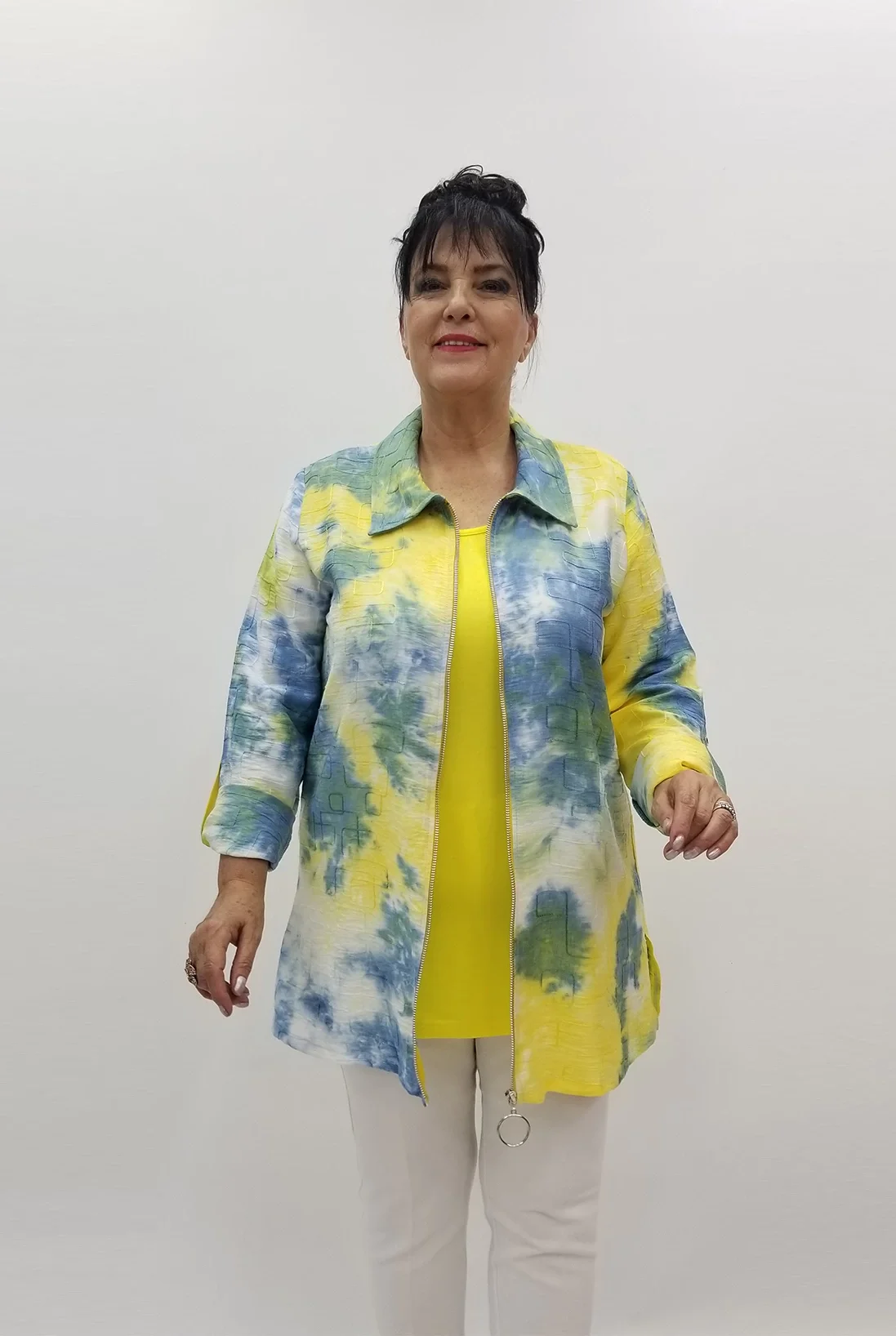 Miraggio Büyük Beden Takım 99735 SARI