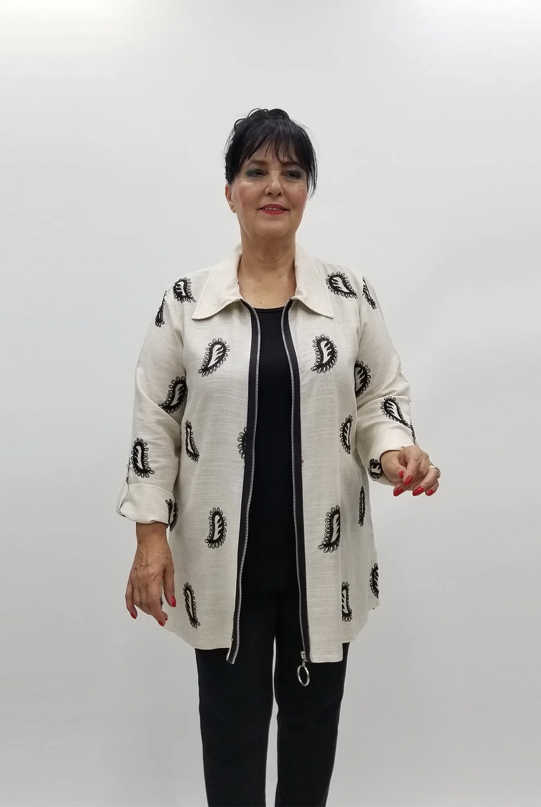 Miraggio Büyük Beden Takım 99737 BEJ