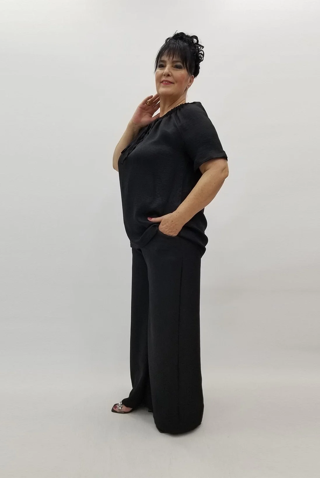 Miraggio Büyük Beden Takım 99772 SİYAH