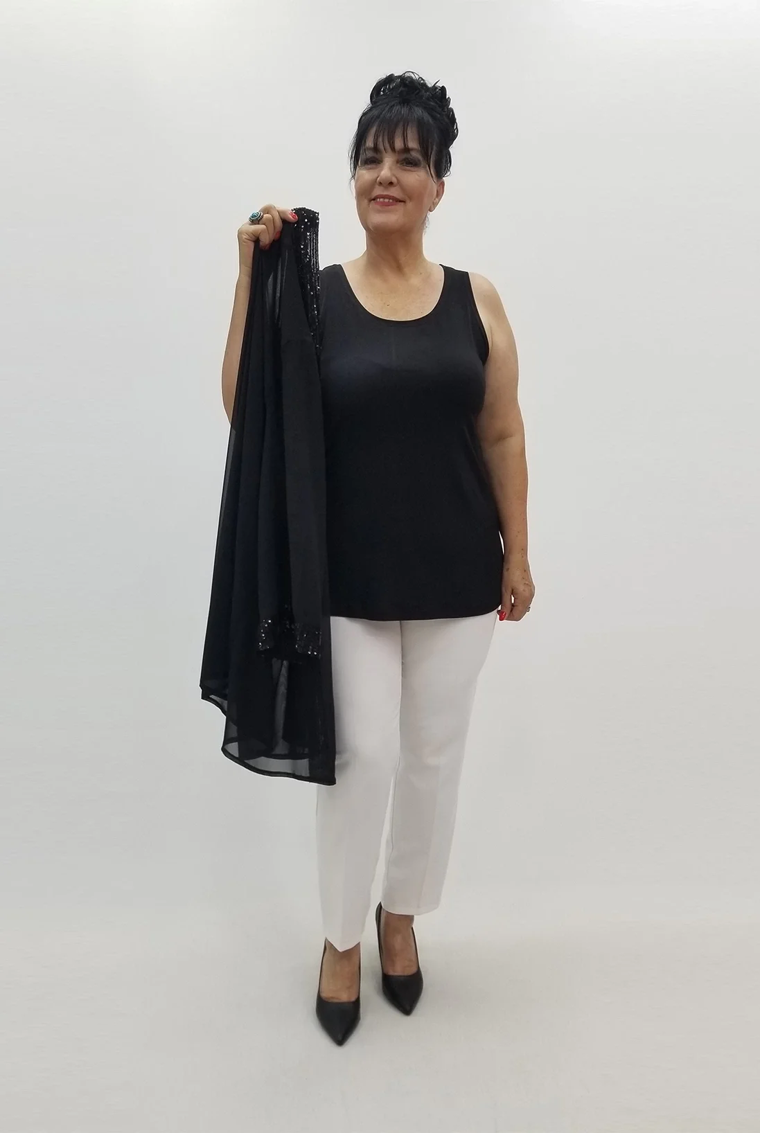 Miraggio Büyük Beden Takım 99784 SİYAH