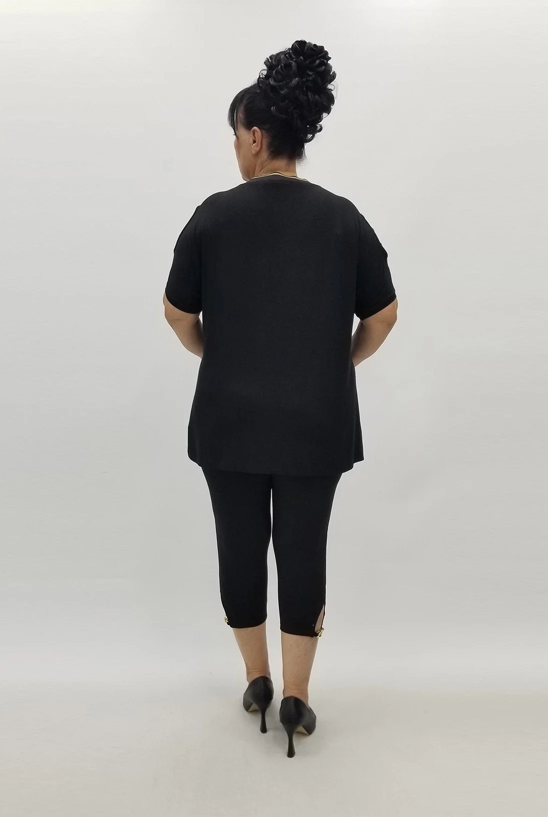 Miraggio Büyük Beden Takım 99937 SİY-GOLD