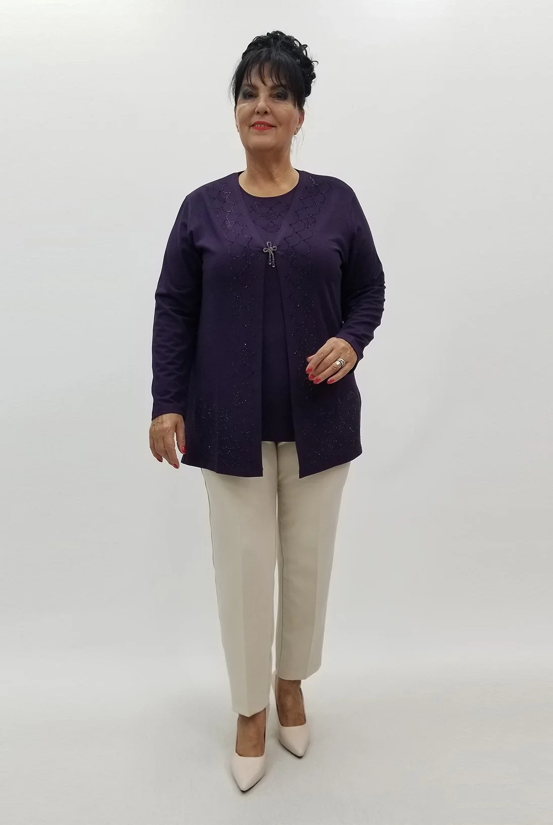 Miraggio Büyük Beden Takım 99980 MOR