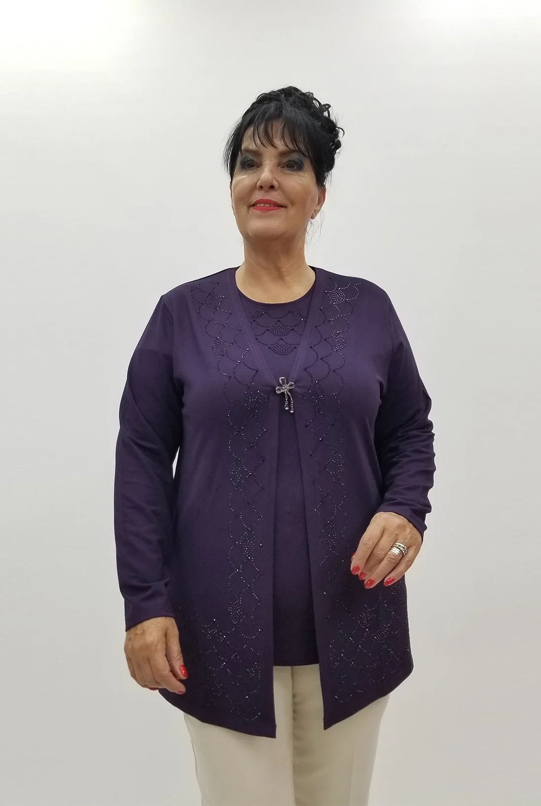 Miraggio Büyük Beden Takım 99980 MOR