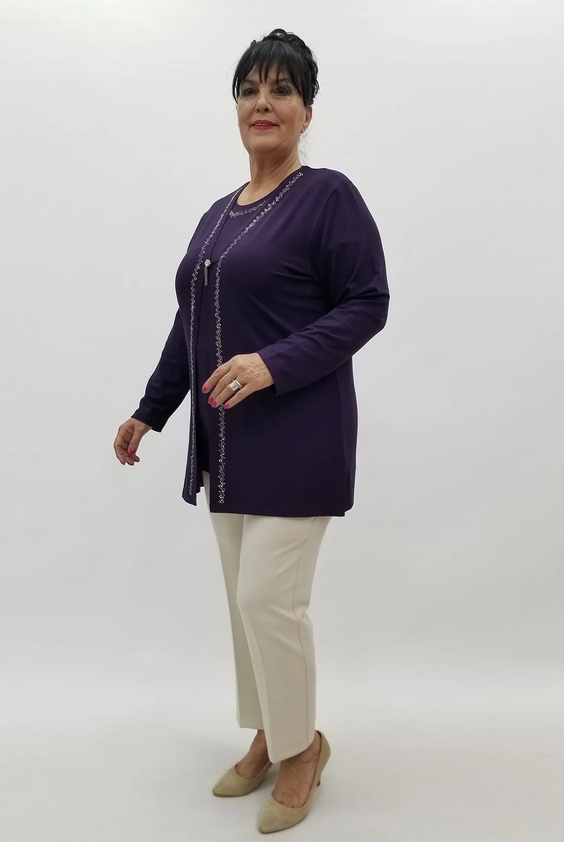 Miraggio Büyük Beden Takım 99981 MOR