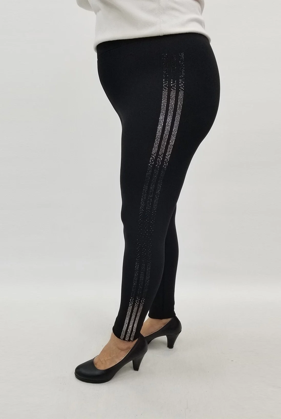 Miraggio Büyük Beden Tayt 99275 SİYAH