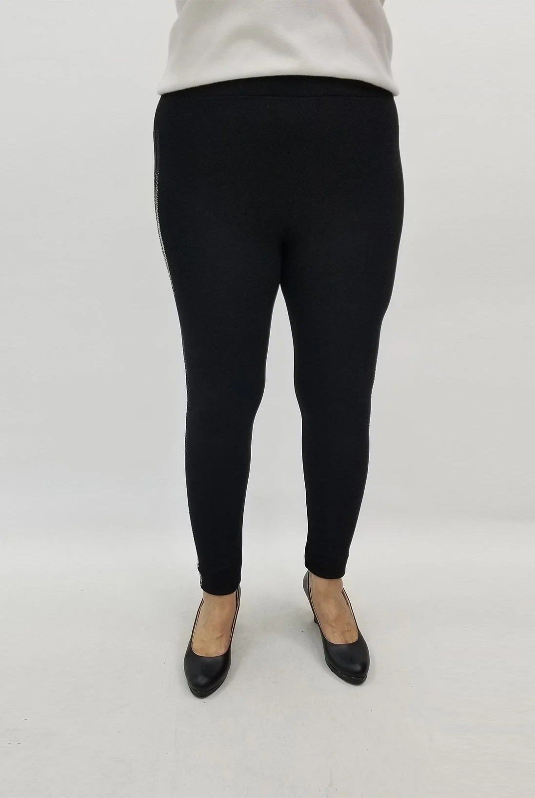 Miraggio Büyük Beden Tayt 99275 SİYAH