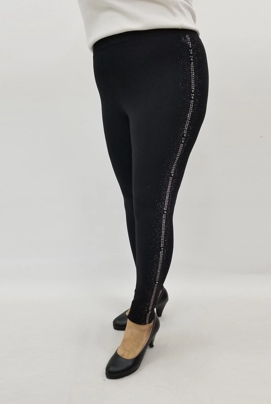 Miraggio Büyük Beden Tayt 99276 SİYAH