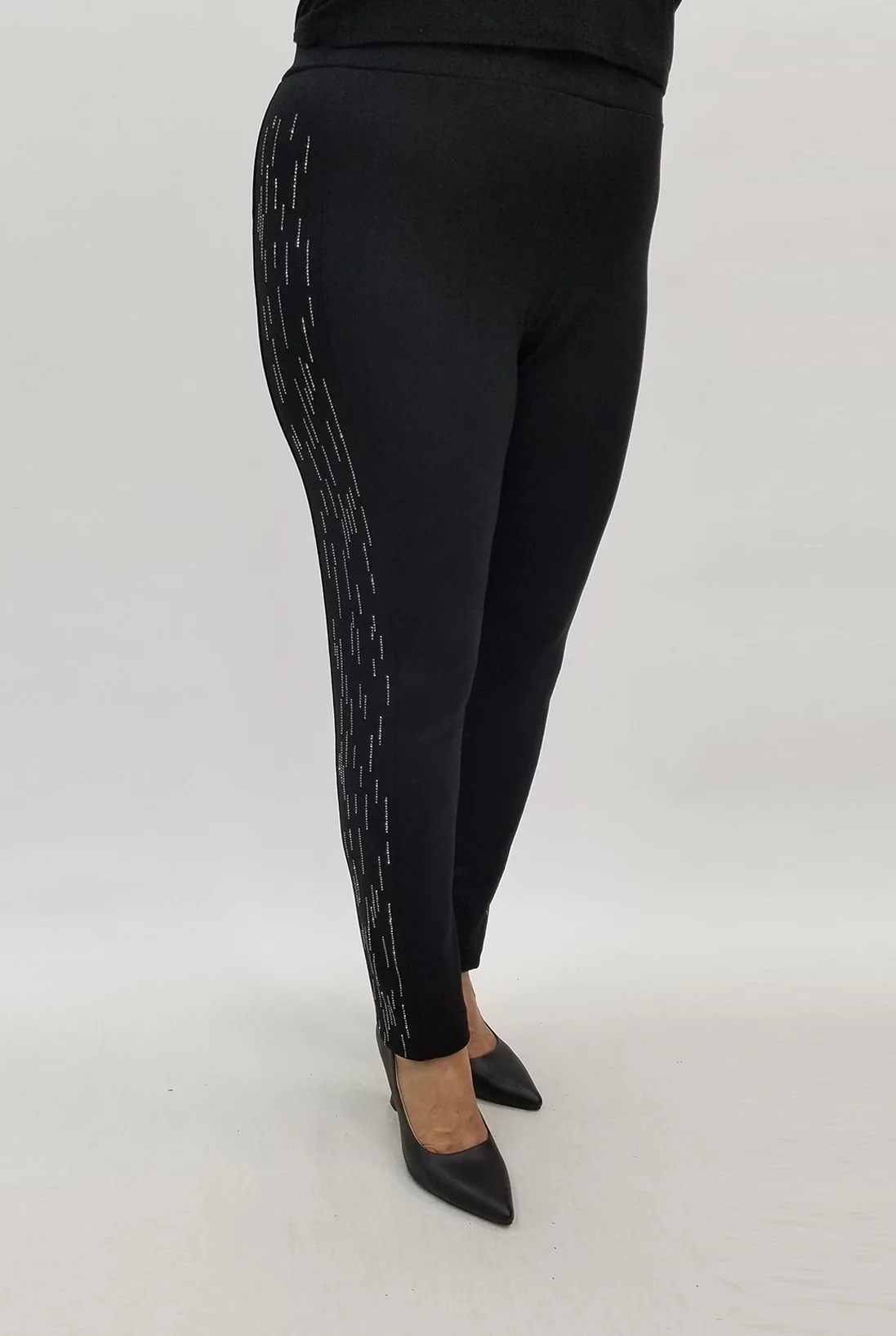 Miraggio Büyük Beden Tayt 99997 SİYAH