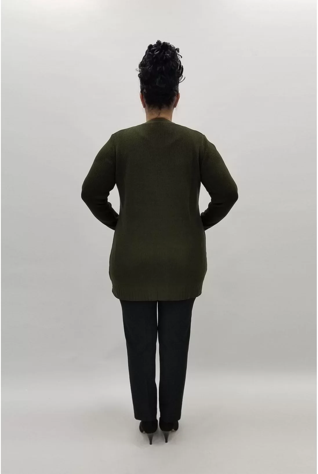 Miraggio Büyük Beden Triko 4000 HAKİ