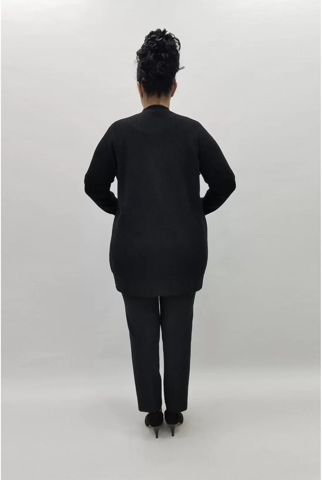 Miraggio Büyük Beden Triko 4000 SİYAH