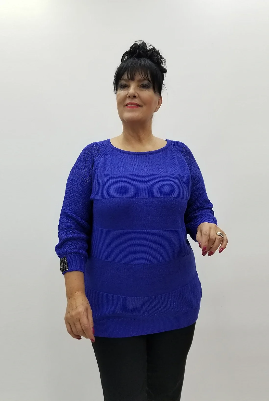 Miraggio Büyük Beden Triko 4046 SAKS