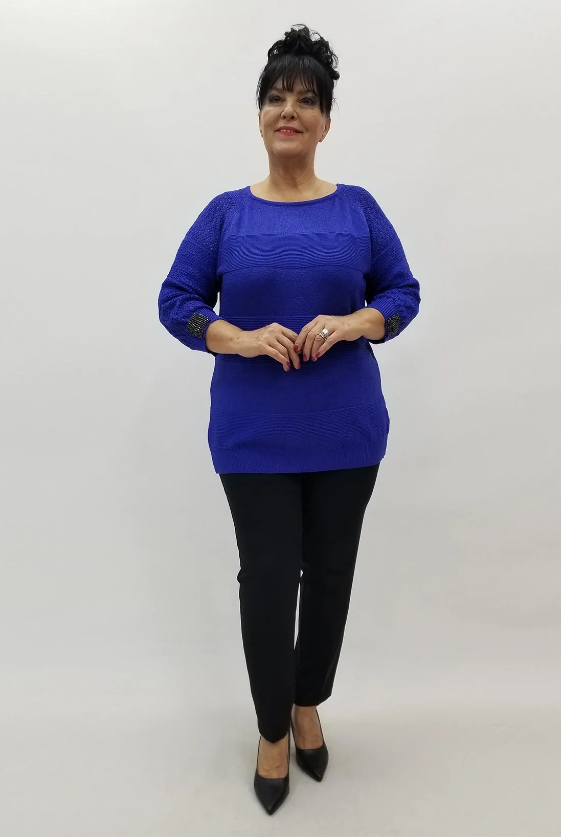 Miraggio Büyük Beden Triko 4046 SAKS