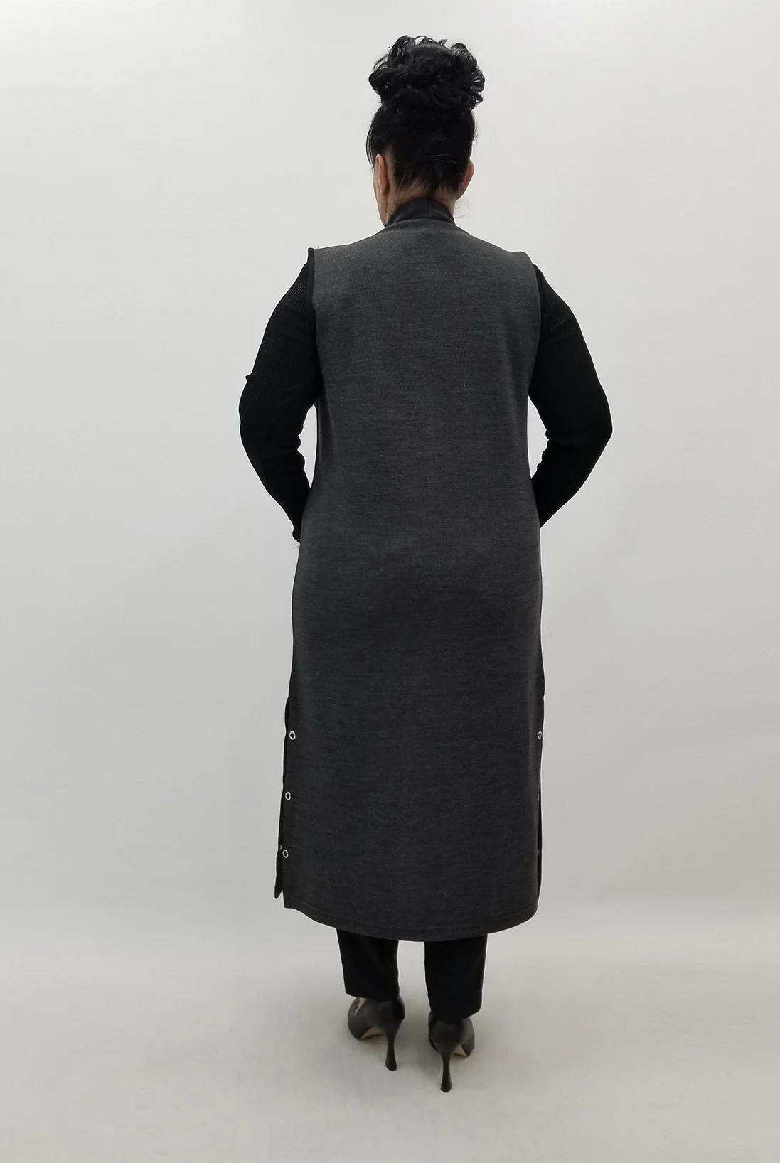 Miraggio Büyük Beden Triko 4052 FÜME