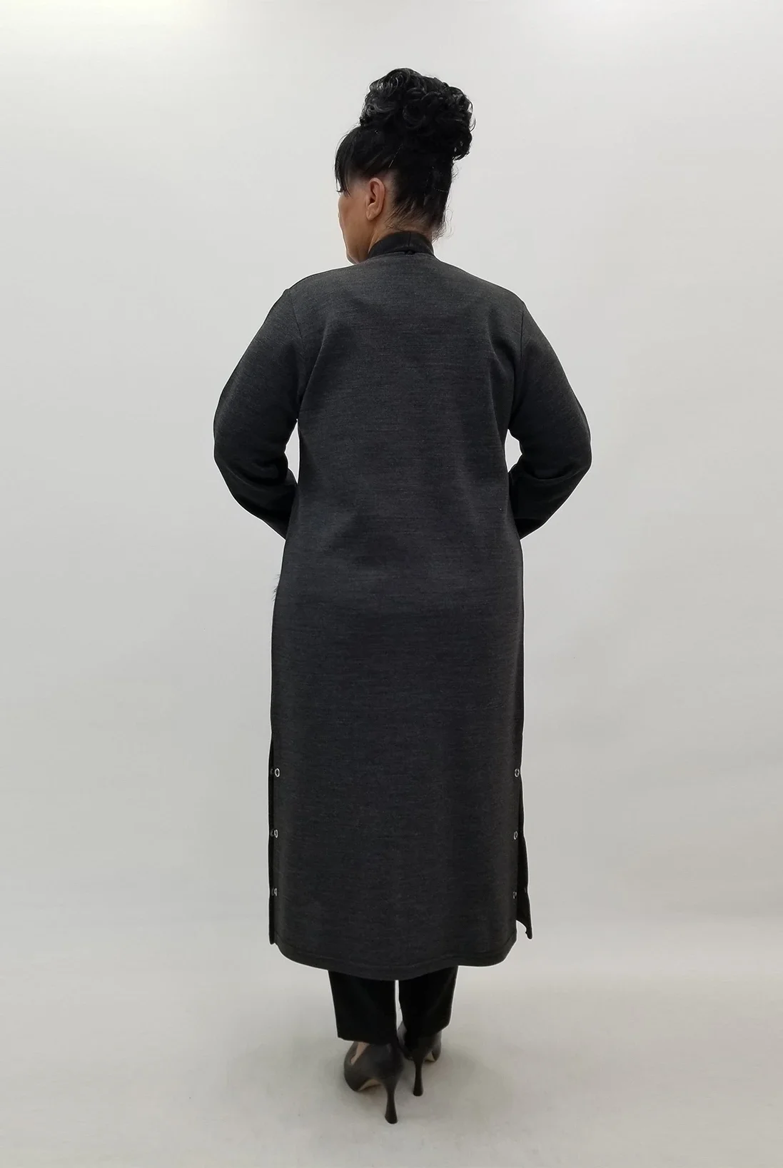 Miraggio Büyük Beden Triko 4053 FÜME