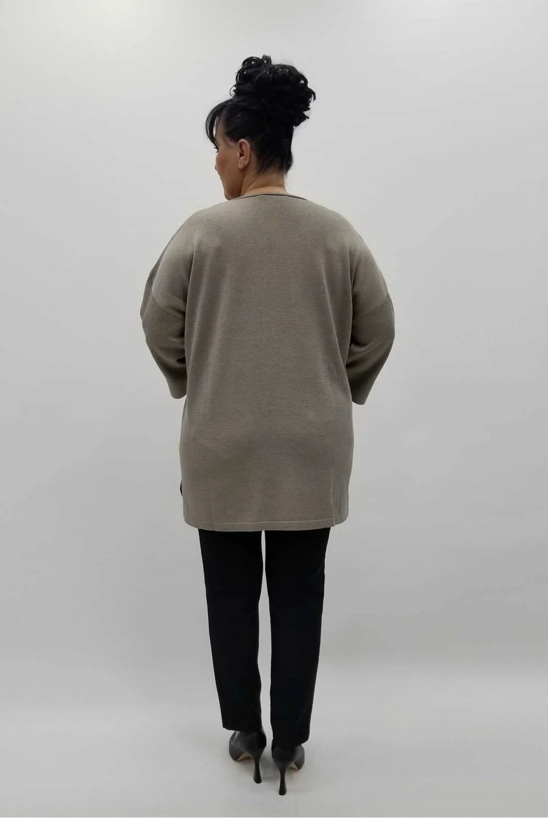 Miraggio Büyük Beden Triko 4106 BEJ