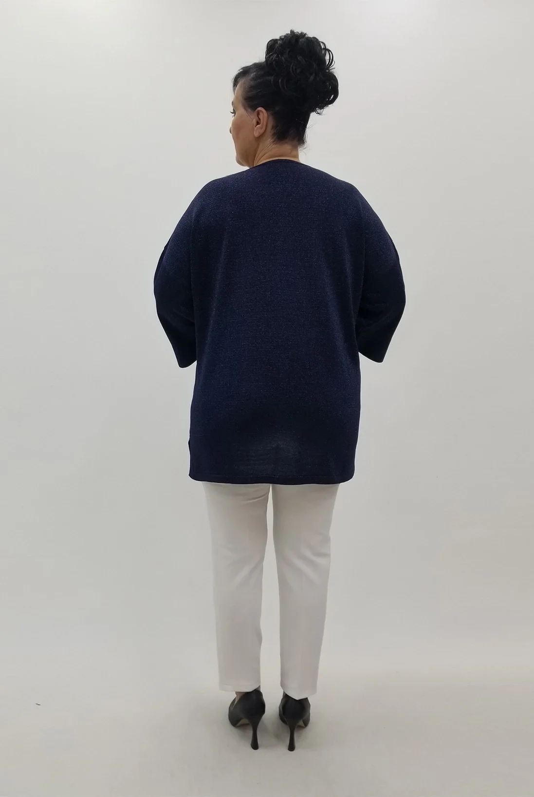 Miraggio Büyük Beden Triko 4106 LACİVERT