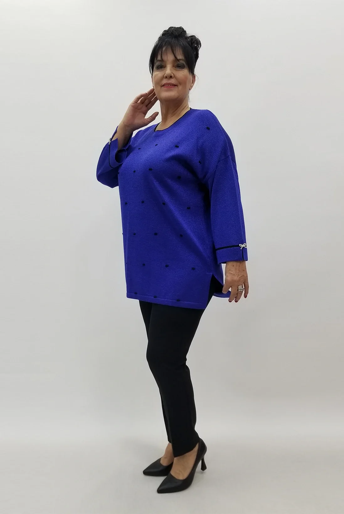 Miraggio Büyük Beden Triko 4107 SAKS