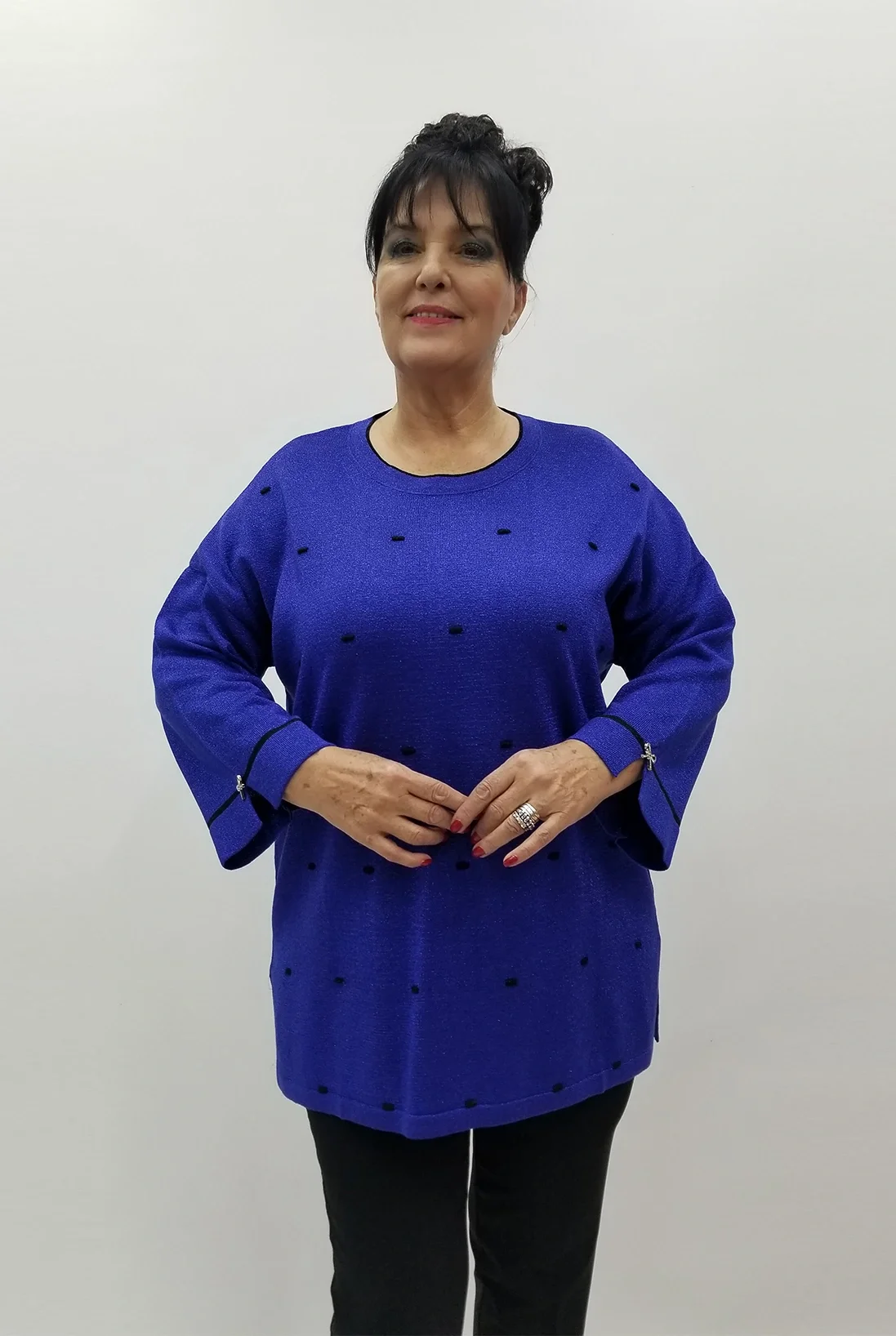 Miraggio Büyük Beden Triko 4107 SAKS