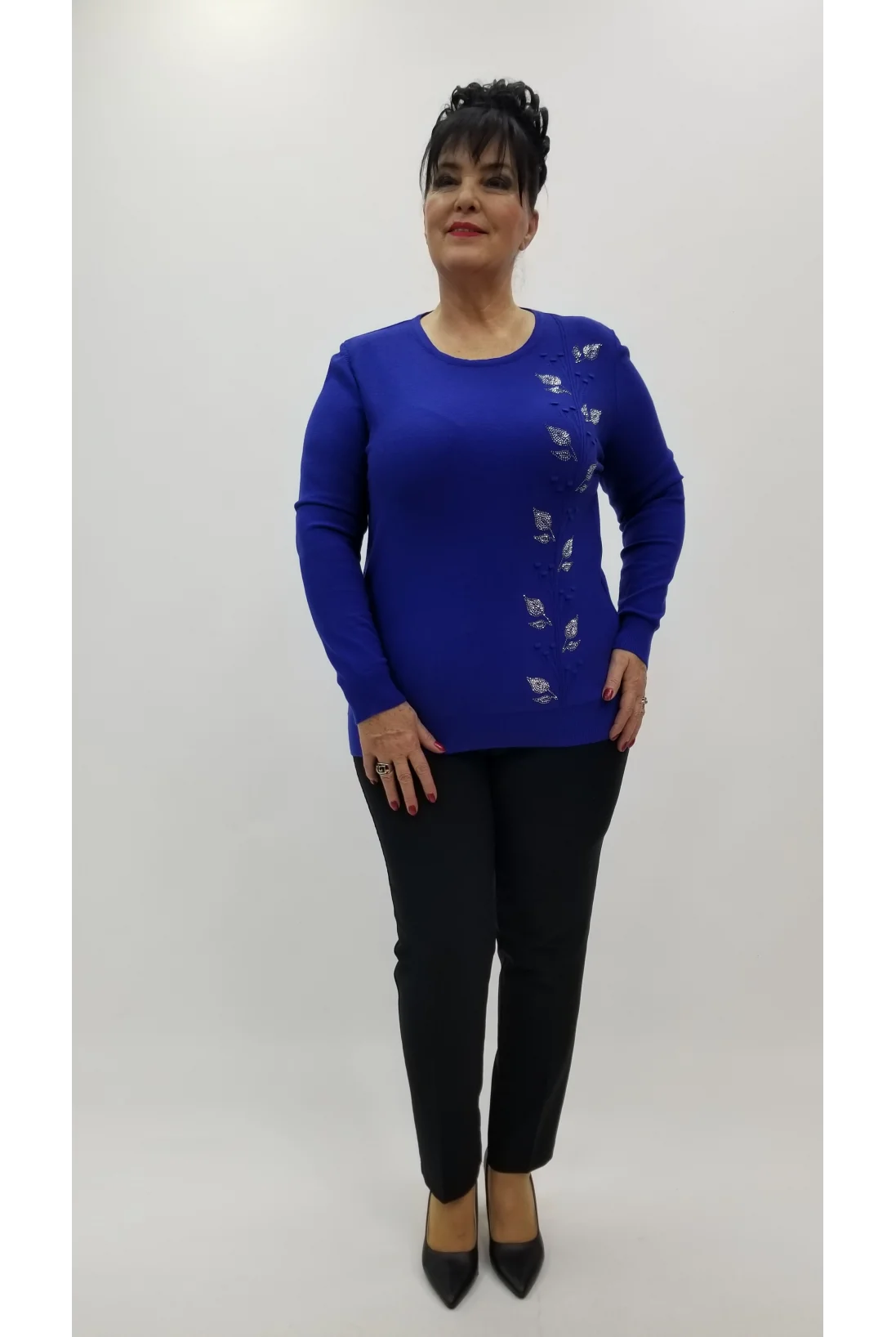 Miraggio Büyük Beden Triko 4322 SAKS