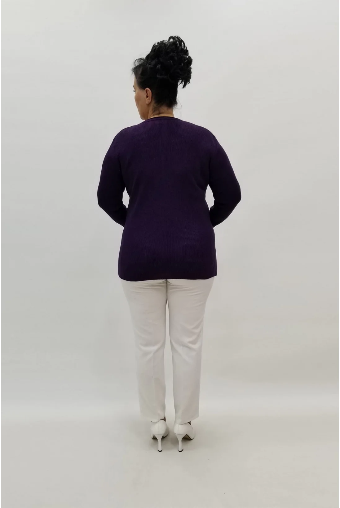 Miraggio Büyük Beden Triko 95820 MOR