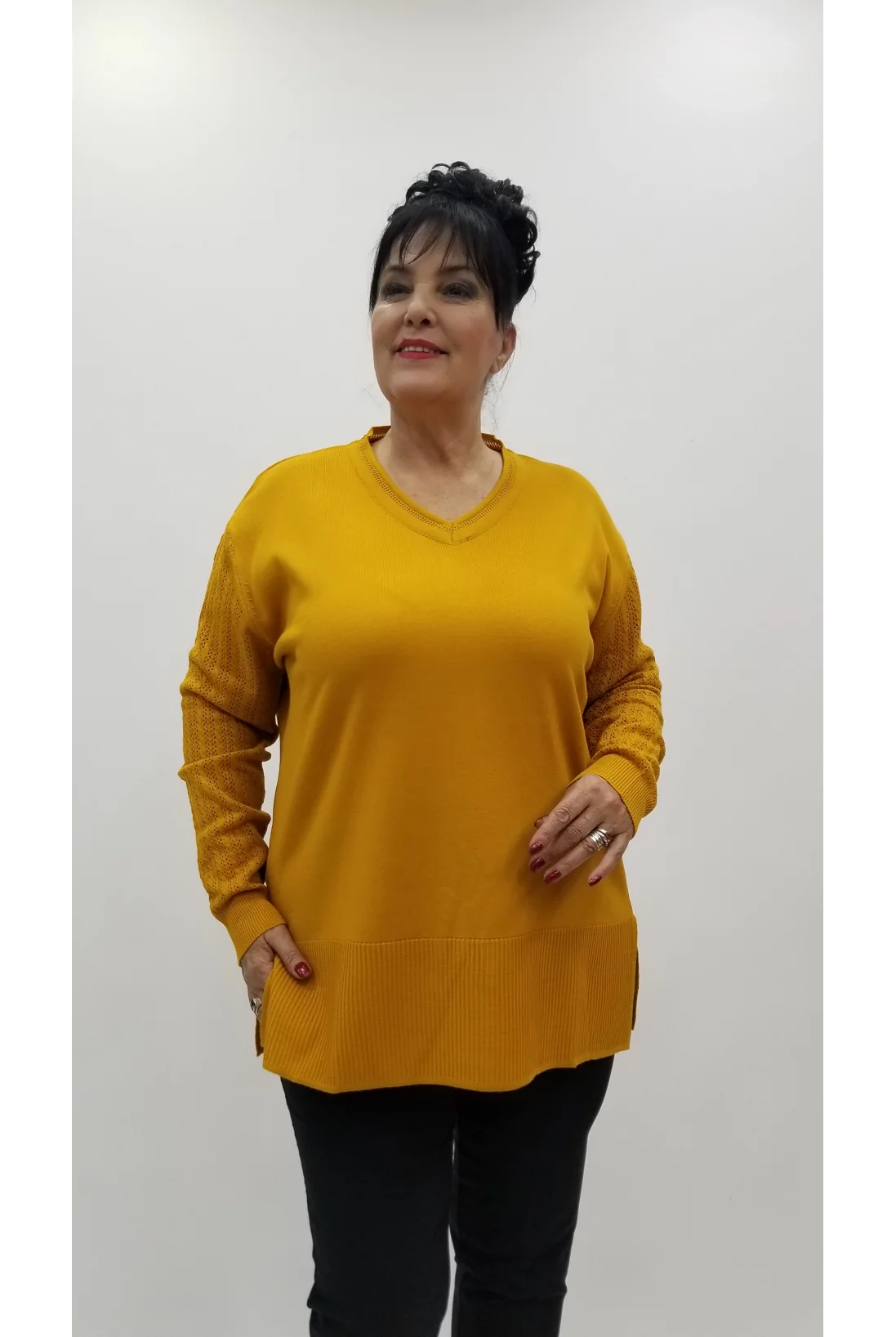 Miraggio Büyük Beden Triko 97142 HARDAL