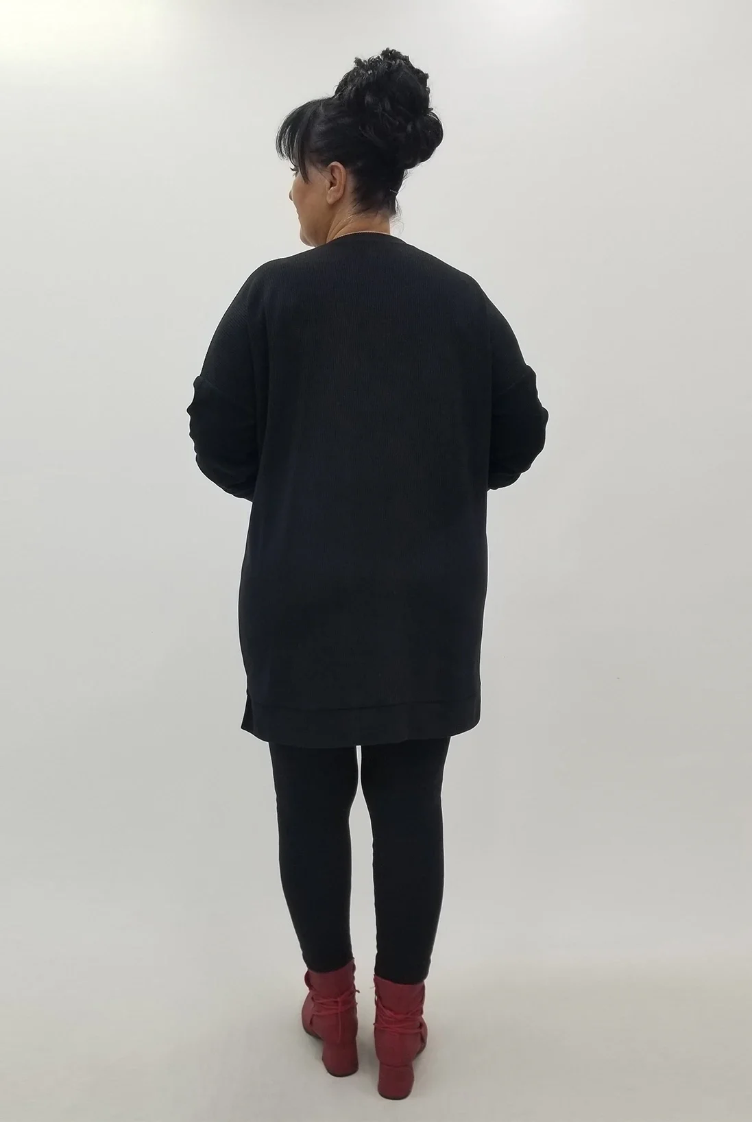 Miraggio Büyük Beden Tunik 4103 SİYAH