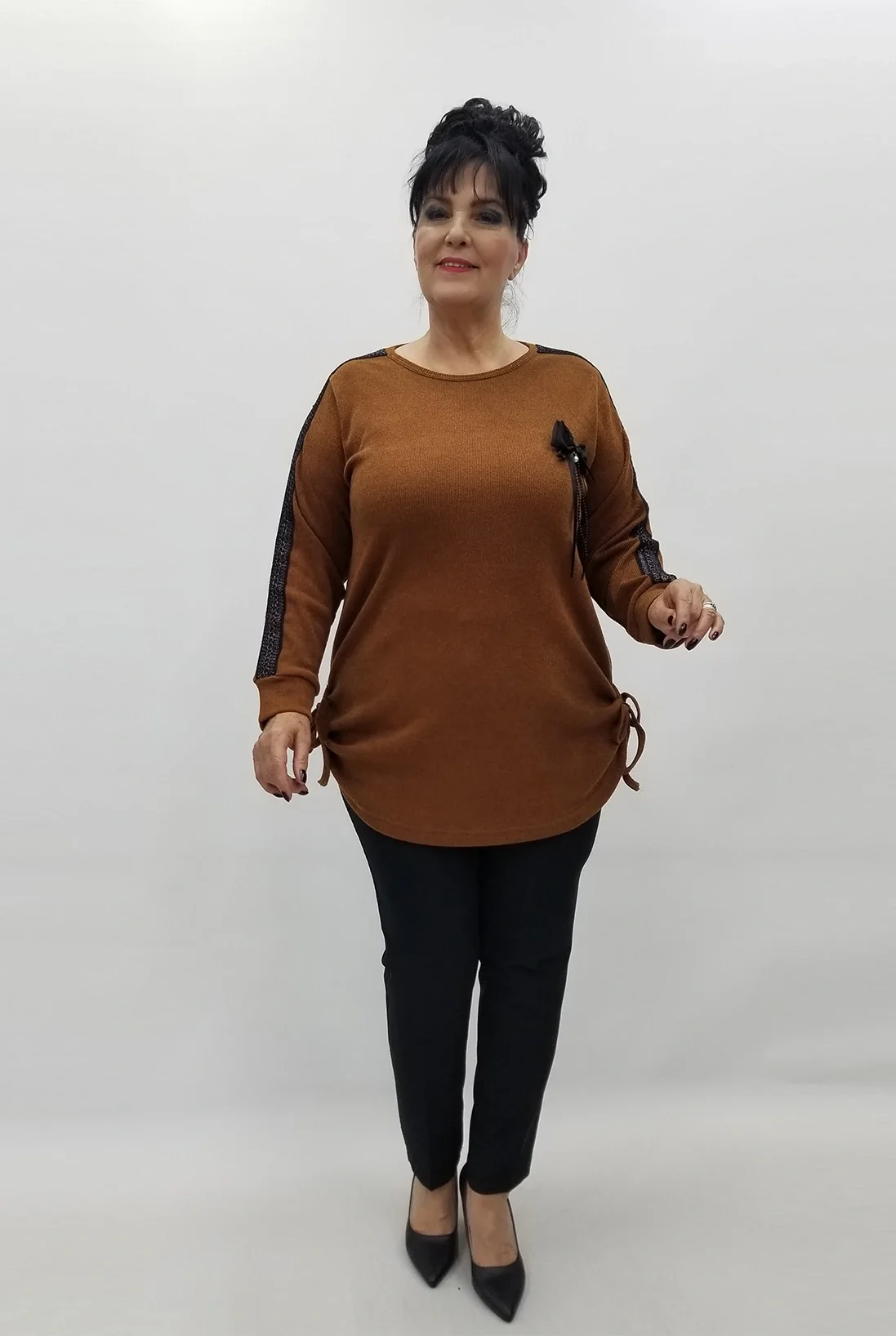 Miraggio Büyük Beden Tunik 4189 TABA