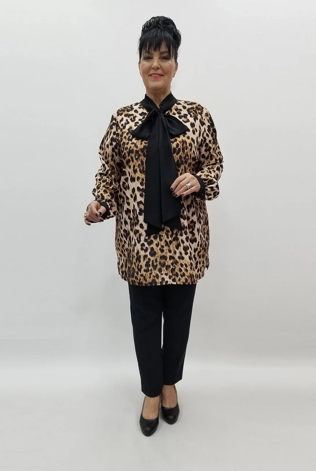 Miraggio Büyük Beden Tunik 99417 KAHVE