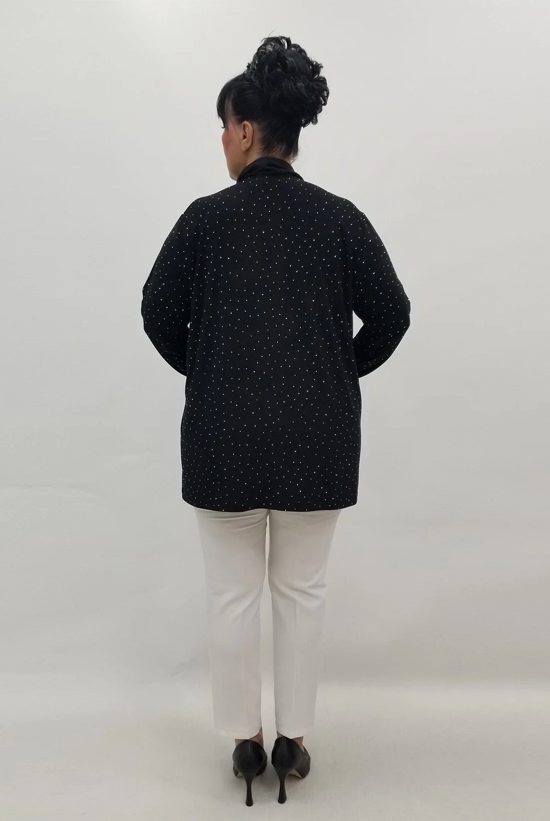 Miraggio Büyük Beden Tunik 99592 SİYAH