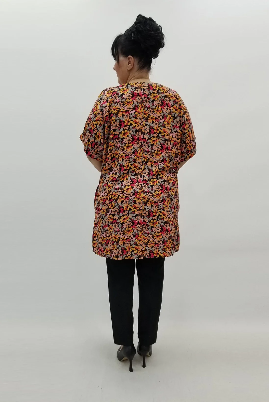 Miraggio Büyük Beden Tunik 99727 ORANJ