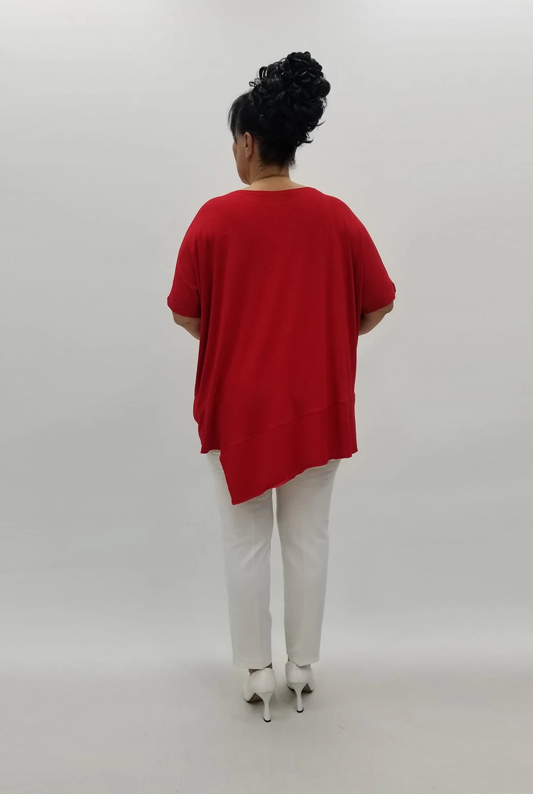 Miraggio Büyük Beden Tunik 99773 KIRMIZI