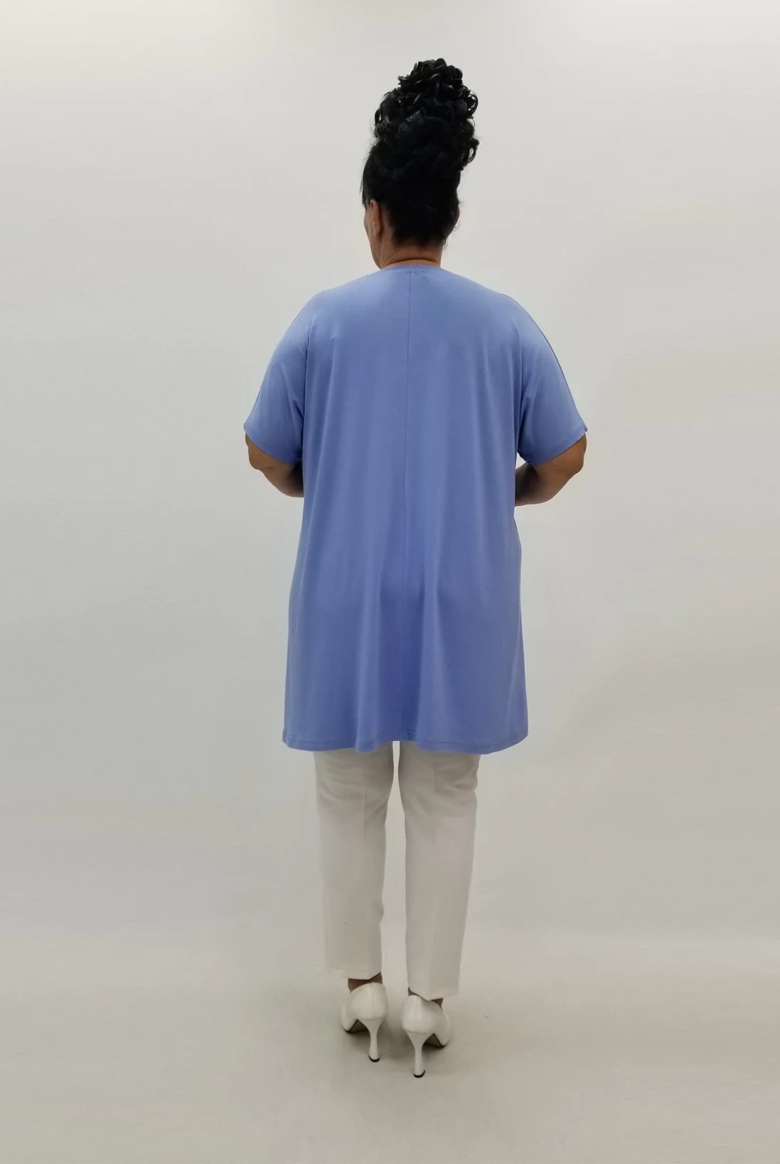 Miraggio Büyük Beden Tunik 99859 A-MAVİ