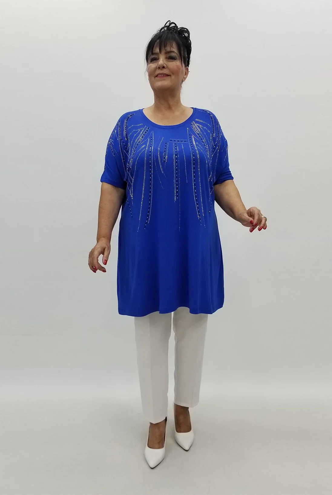 Miraggio Büyük Beden Tunik 99874 SAKS