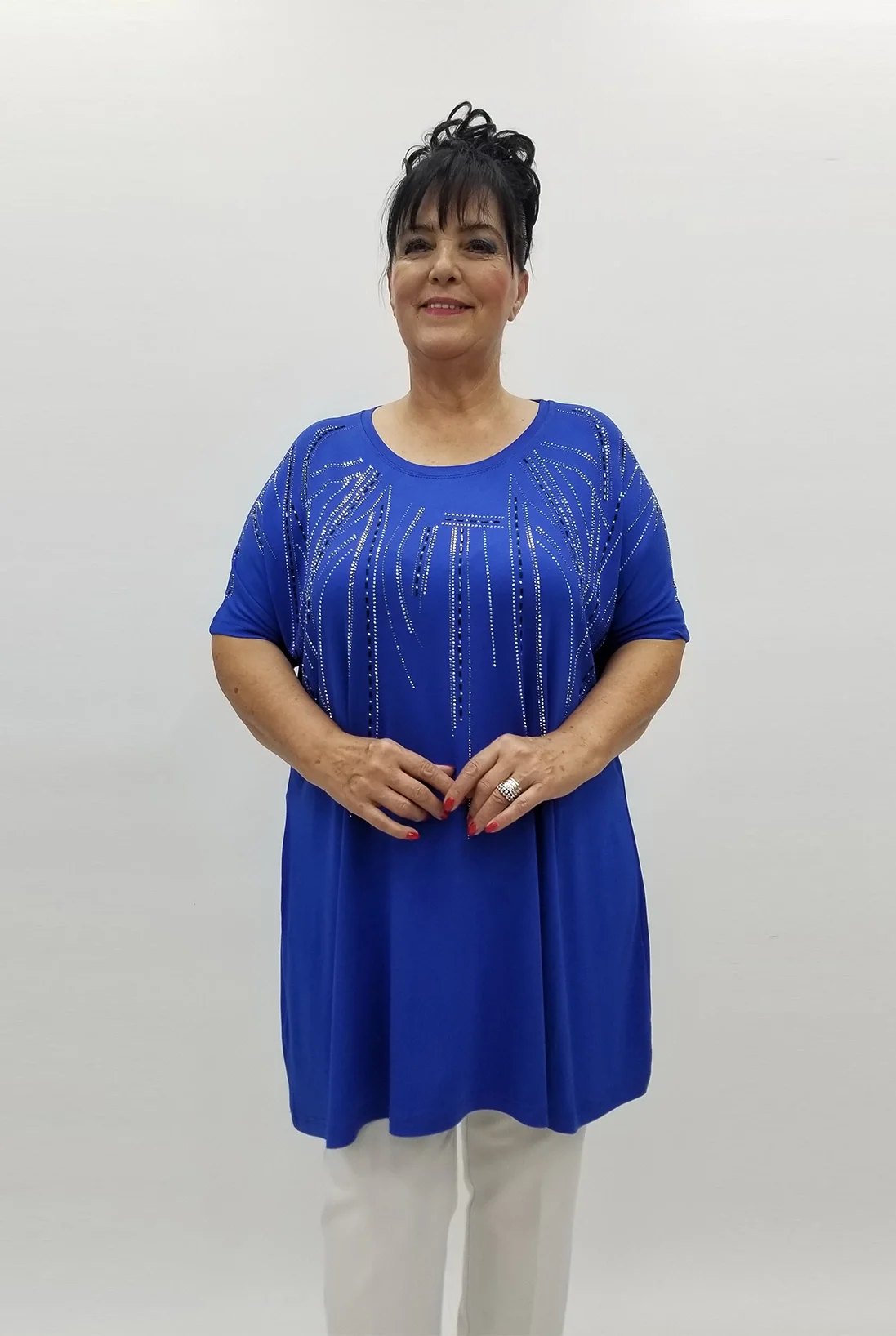 Miraggio Büyük Beden Tunik 99874 SAKS