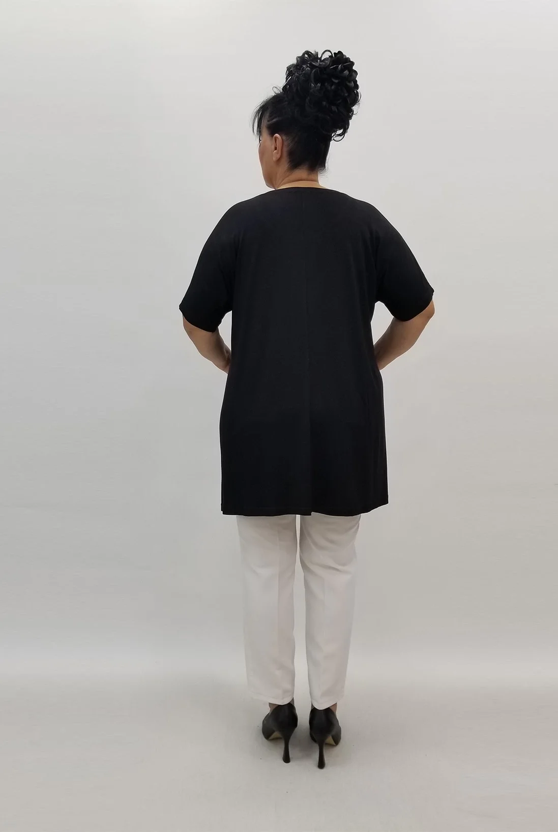 Miraggio Büyük Beden Tunik 99874 SİYAH