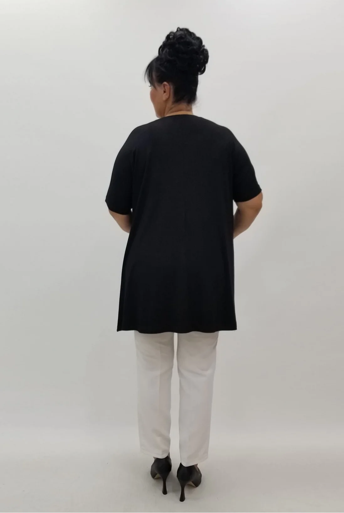 Miraggio Büyük Beden Tunik 99881 SİYAH